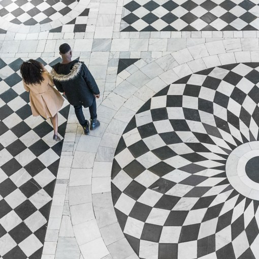 Great Hall, Queen's House, Greenwich by Inigo Jones, the first classical building in Britain