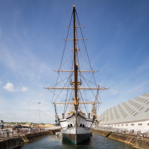 HMS Gannet, sloop-of-war 1878. The Historic Dockyard Chatham.