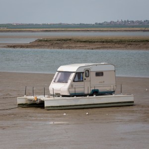 One way to make a houseboat, Swale.
