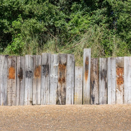 Railway sleepers, Langstone, Hampshire.