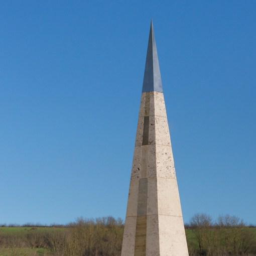 The Geoneedle at Orcombe Point by Michael Fairfax, Exmouth, Devon.