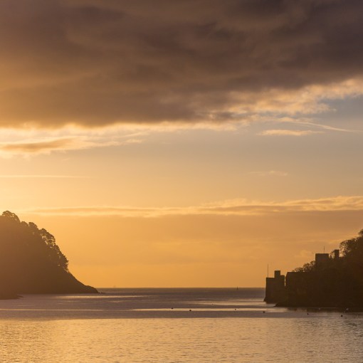 Dartmouth Castle at dawn, Devon.
