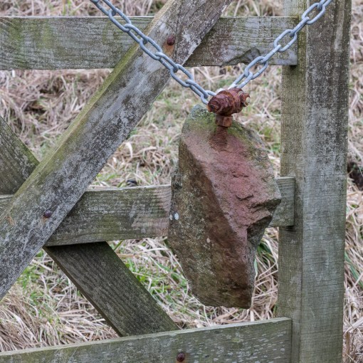 Gate closer, Gammon Head, Devon.