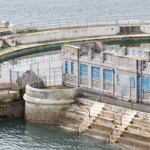 Tinside Pool, Plymouth, Devon.