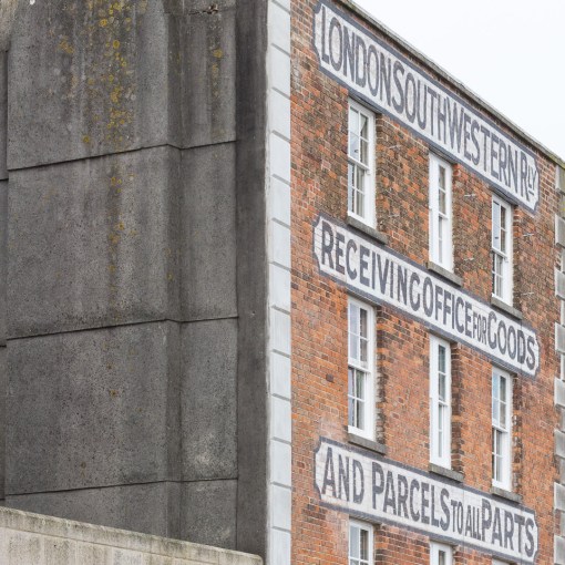 London South Western Railway Receieving Office, Plymouth, Devon.