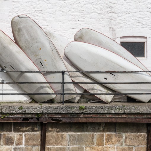 Dinghies, Plymouth, Devon.