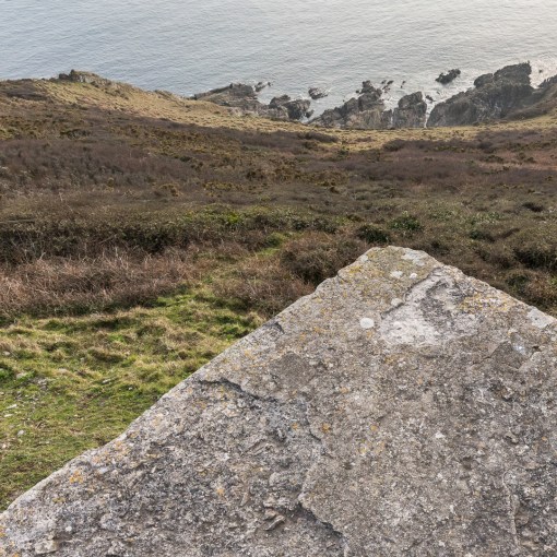 WW2 gun emplacement, Rame Head, Cornwall.