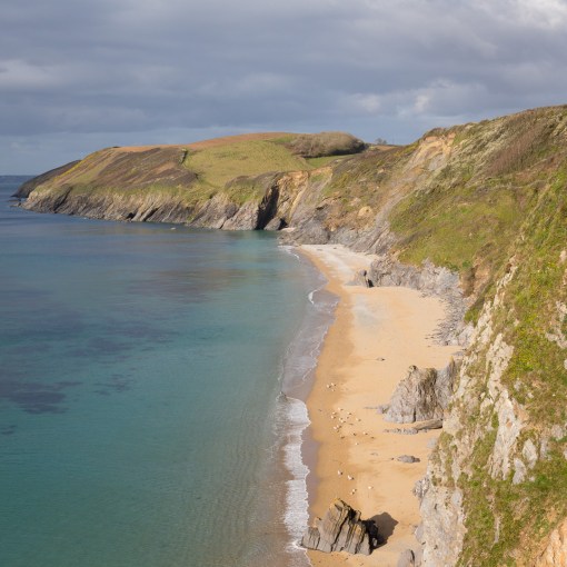Porthbeor Beach, Cornwall.