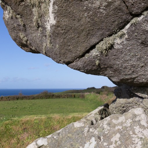 Giant’s Quoits, Porthoustock, Cornwall.