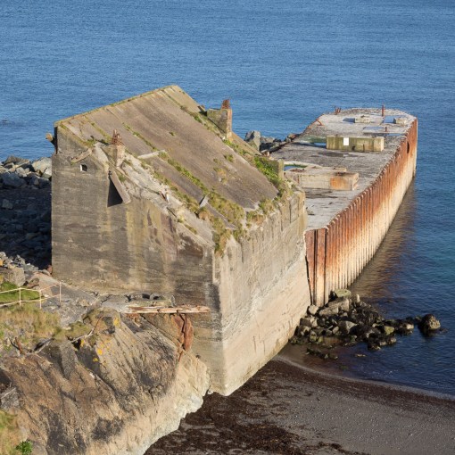 Dean Quarries Jetty, Dean Point, Cornwall.