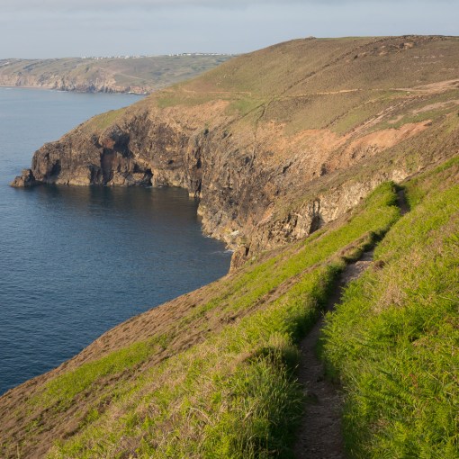 Coastal Path to Perranporth from Cligga Head, Cornwall.