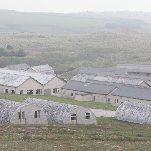 Penhale camp, Cornwall.