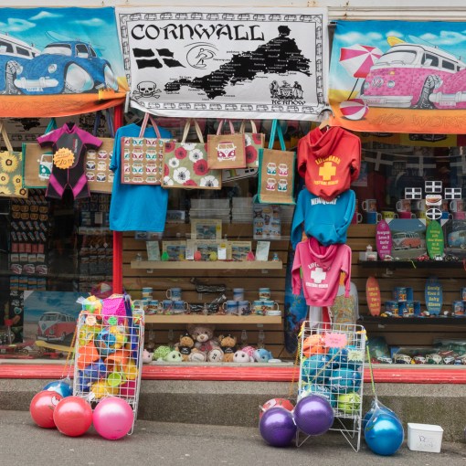 Souvenir shop, Newquay, Cornwall.