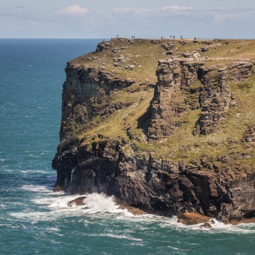 Tintagel Island, Cornwall.