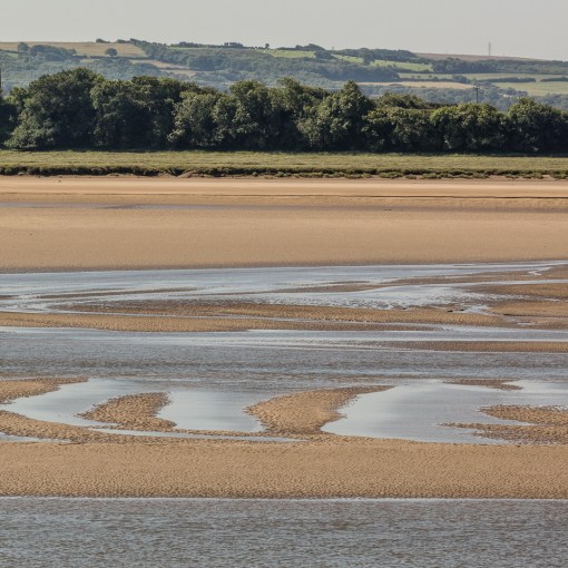 River Taw at low tide, Barnstaple, Devon.