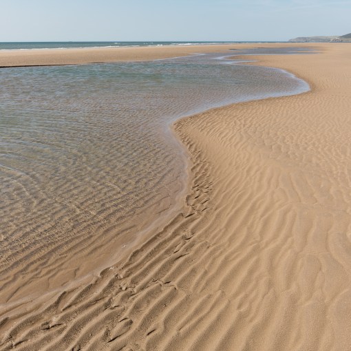 Saunton Sands towards Baggy Point, Devon.