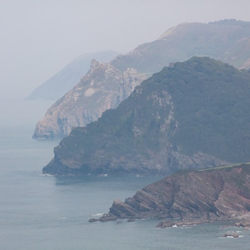 Castle Rock and Duty Point, Exmoor, Devon.