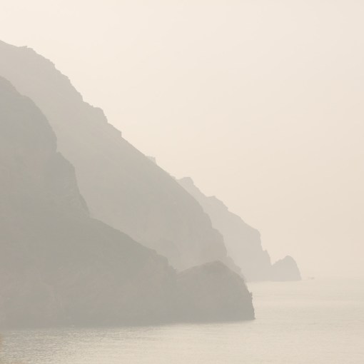 Cliffs at Woody Bay, Exmoor, Devon.