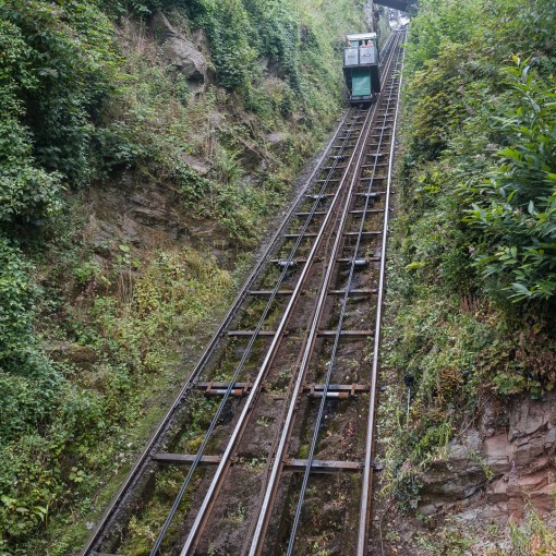 Lynton and Lynmouth Cliff Railway, Devon. Opened 1888, Devon.