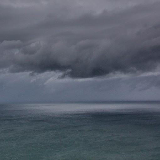 Stormy Sky, The Foreland, Devon.