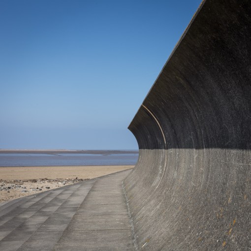 Curved Seawall, Burnham-on-sea, Somerset