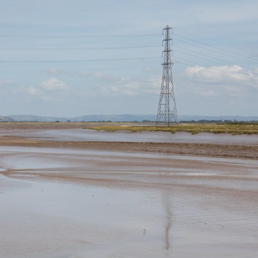 River Parrett near Steart Marshes, Somerset.