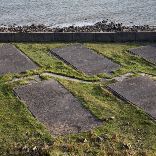 Site of WW2 Era Buildings, Brean Down Fort, Somerset.
