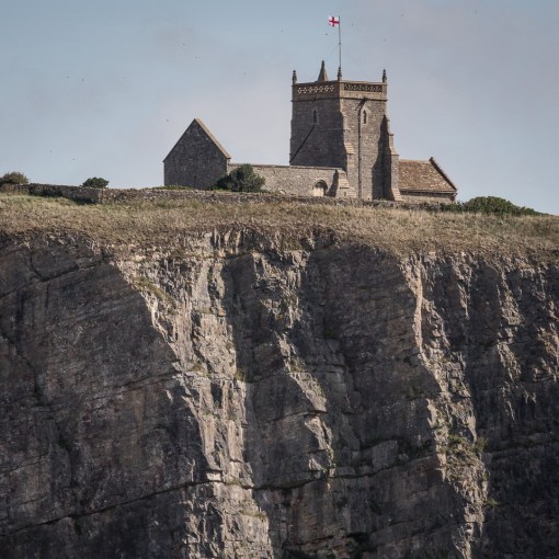 Old Church of St Nicholas, Uphill, dating from 1080, Avon.