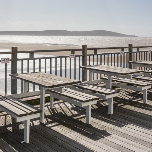 DO NOT feed the seagulls, Grand Pier, Weston-super-Mare, Avon.