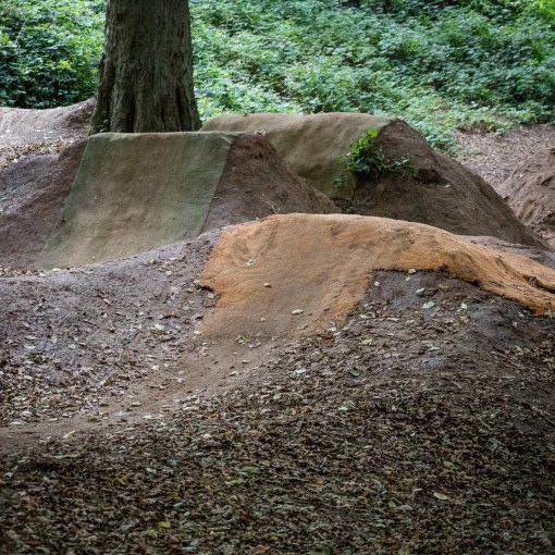 Sand Bay Dirt Jumps II, Weston Woods, Avon.