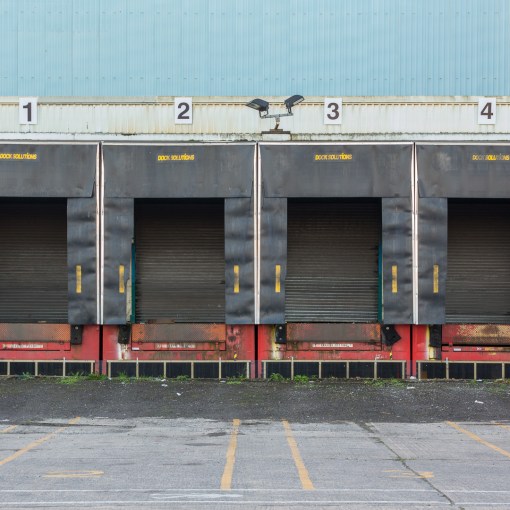 Loading dock, Avonmouth, Avon.