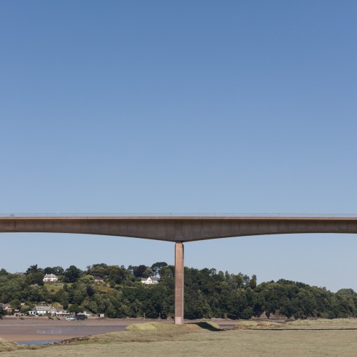 Torridge A39 Road Bridge, Bideford, Devon.