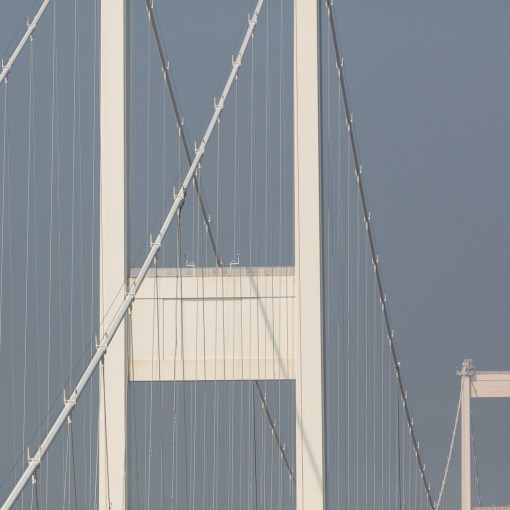Severn Bridge, built 1966, Aust, Avon.