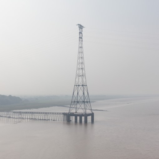 Aust Severn Powerline Pylon, Avon.
