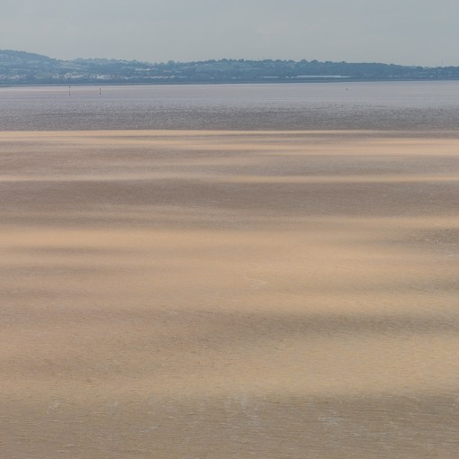 River Severn shadows, Aust, Avon.