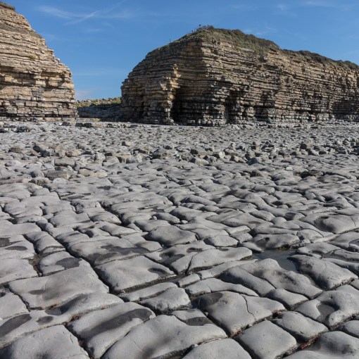 Rhoose Point, the most southerly point of mainland Wales, Glamorgan.