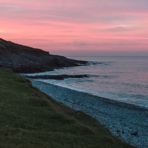First Light, Oxwich Point, Gower, Glamorgan.