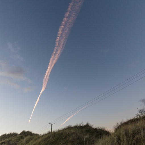 Dunes at Pembrey Harbour, Dyfed.