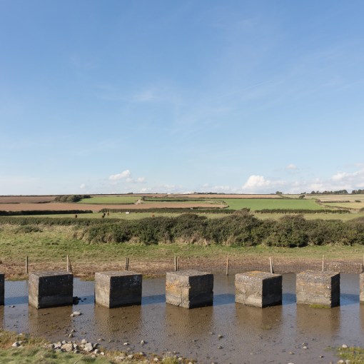 WW2 Anti-Tank Cubes II, Limpert Bay, Glamorgan.