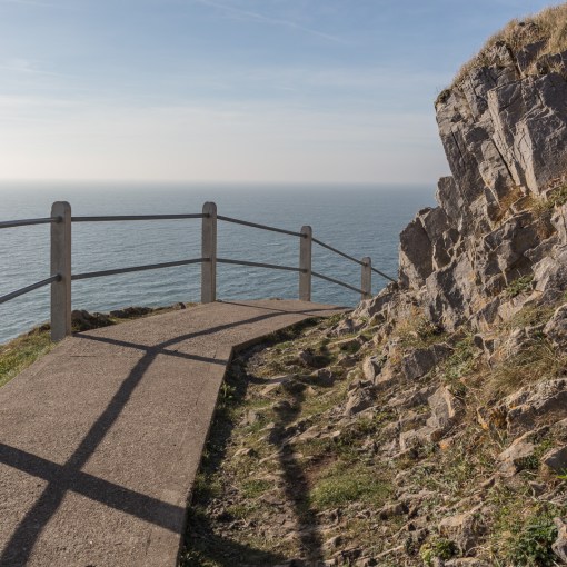 Coast path, Rams Tor, Gower, Glamorgan.