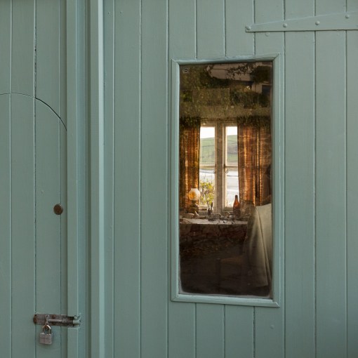 Dylan Thomas’ writing shed, Laugharne, Dyfed.