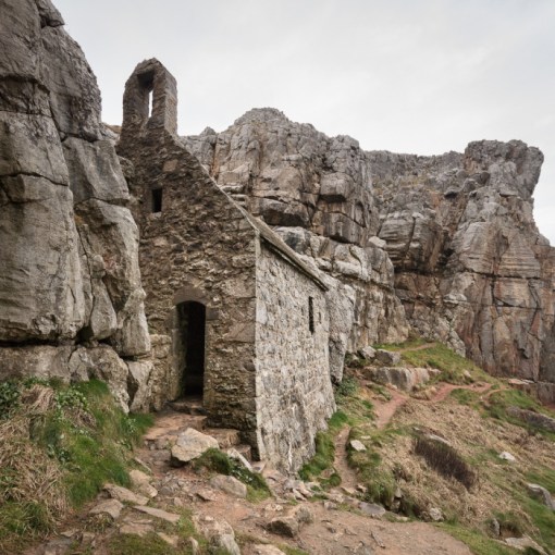 St Govan’s Chapel, Dyfed.