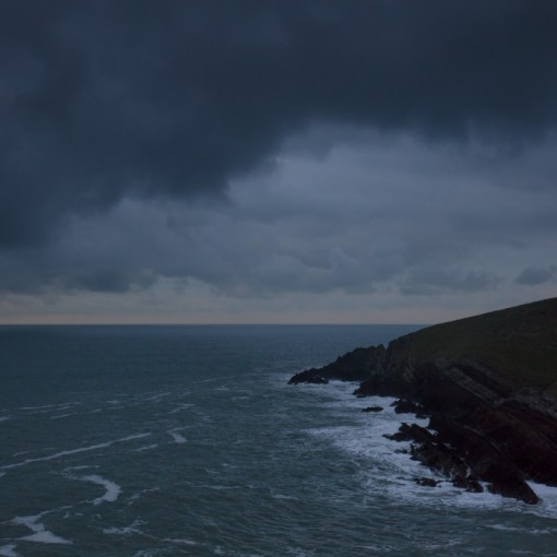 Winter dawn, Whitedole Bay, Dyfed.