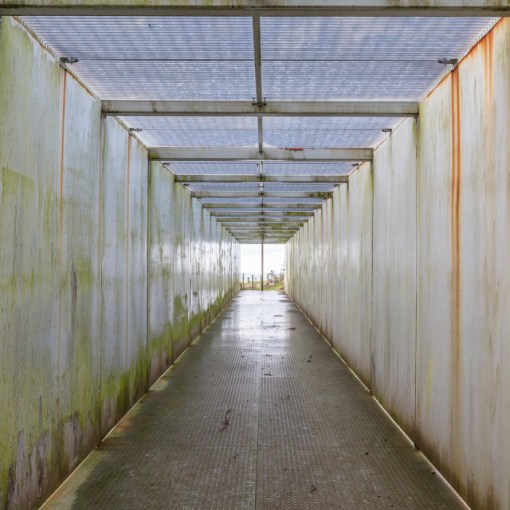 Pipeline Crossing, Dragon LNG Terminal, Milford Haven, Pembrokeshire.