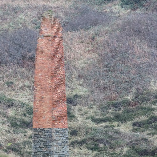 Trefrane Colliery, Engine House Chimney, 1850s, Pembrokeshire.